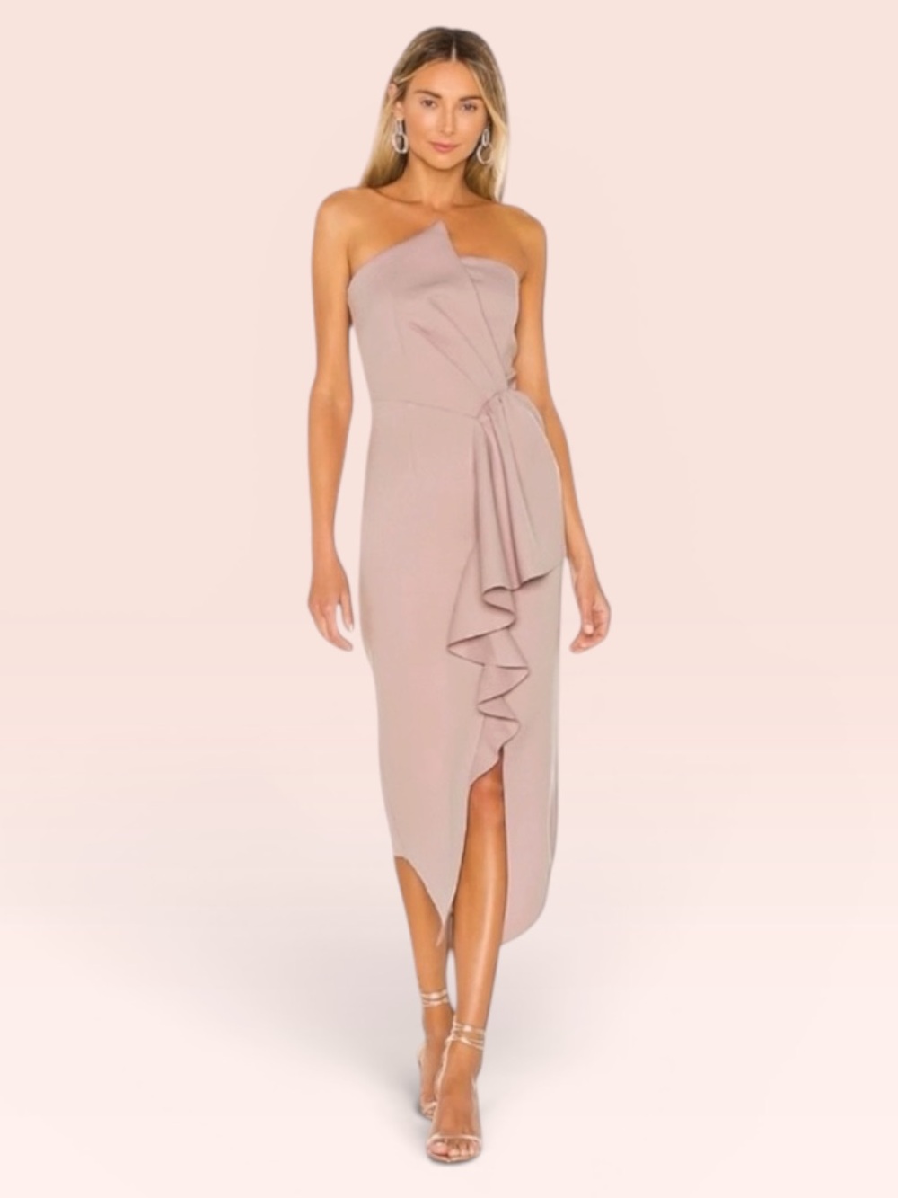 ELLIATT RECEPTION DRESS IRIS SIZE MEDIUM